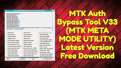 mtk auth bypass tool v33